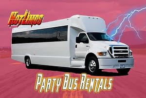 Clickable image of 35 Passenger Party Bus for San Diego Party Bus vehicle page for events by San Diego Hotlimos